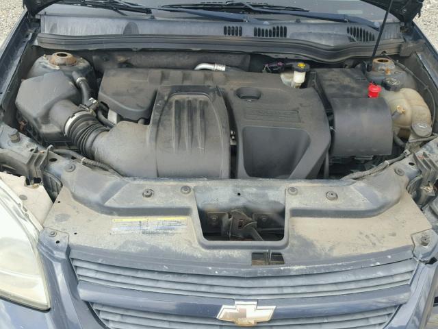 1G1AK18F087200823 - 2008 CHEVROLET COBALT LS GRAY photo 7