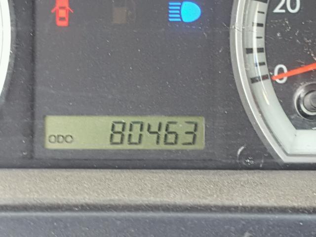 KL1TD66E99B649750 - 2009 CHEVROLET AVEO LS GRAY photo 8