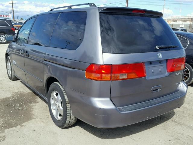 2HKRL1864XH522396 - 1999 HONDA ODYSSEY EX GRAY photo 3