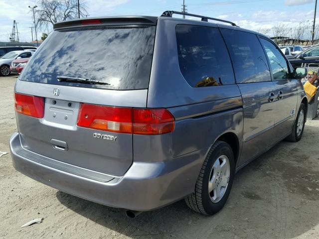 2HKRL1864XH522396 - 1999 HONDA ODYSSEY EX GRAY photo 4