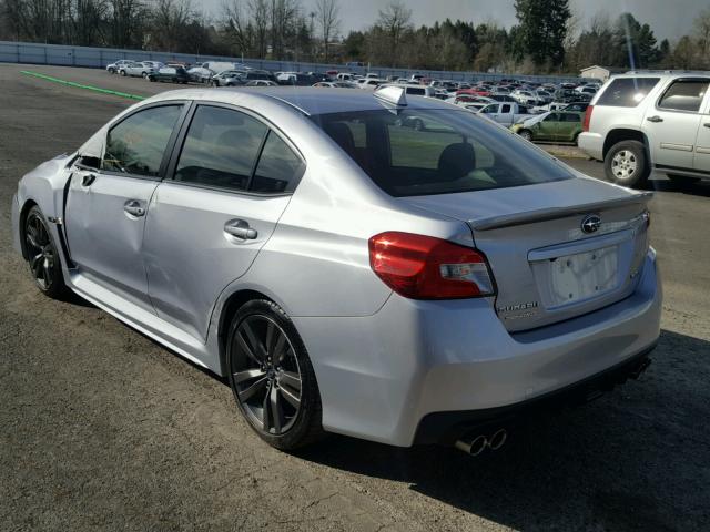 JF1VA1E67G9802580 - 2016 SUBARU WRX PREMIU SILVER photo 3