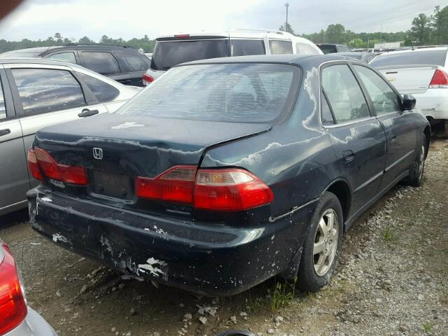 1HGCG5671YA062847 - 2000 HONDA ACCORD SE GREEN photo 4