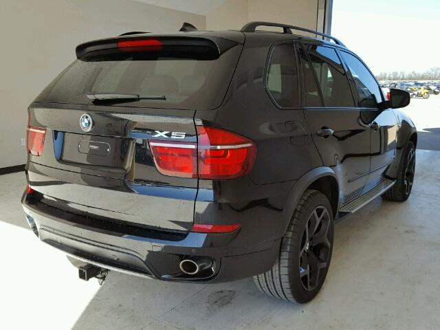 5UXZW0C50CL671649 - 2012 BMW X5 XDRIVE3 BLACK photo 4