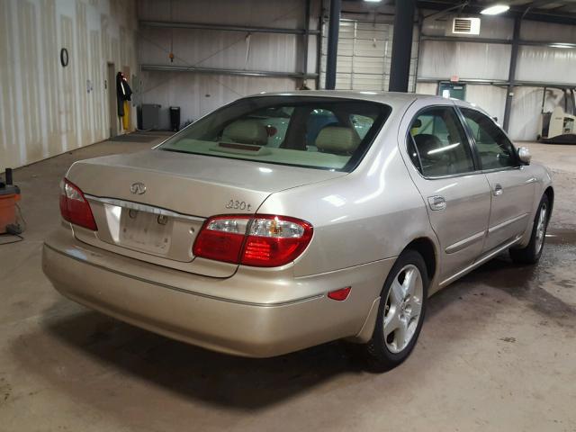 JNKCA31A4YT124624 - 2000 INFINITI I30 TAN photo 4