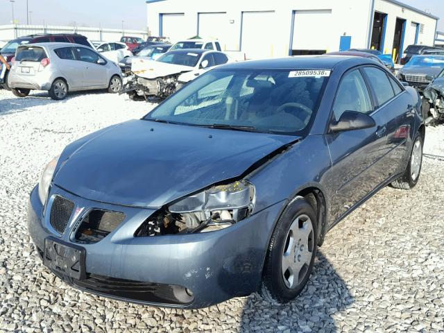 1G2ZG558664195865 - 2006 PONTIAC G6 SE1 BLUE photo 2