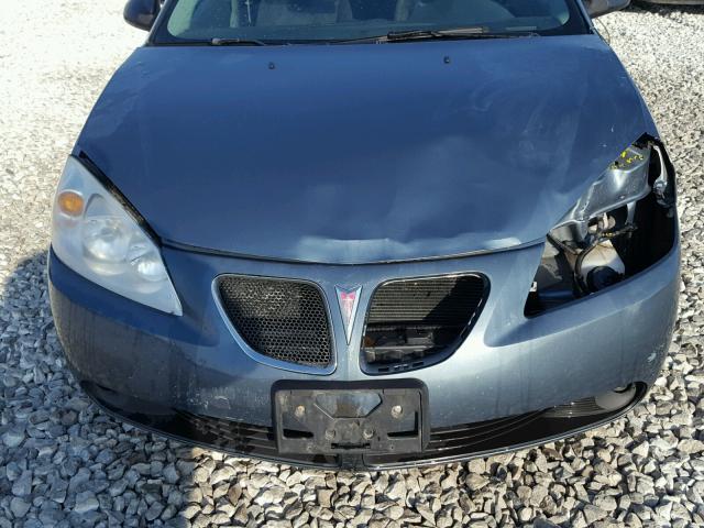 1G2ZG558664195865 - 2006 PONTIAC G6 SE1 BLUE photo 9