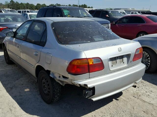 2HGEJ6619YH537254 - 2000 HONDA CIVIC BASE SILVER photo 3