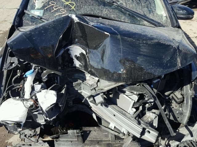 JHMGK5H55GX021254 - 2016 HONDA FIT LX Чорний фото 7