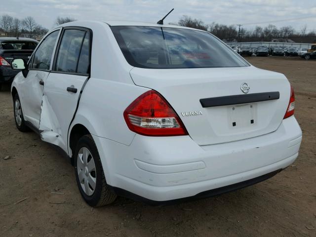 3N1CC1AP0BL375420 - 2011 NISSAN VERSA S SILVER photo 3