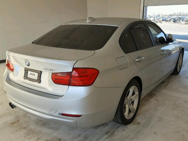 WBA3A5C56DF603985 - 2013 BMW 328 I SILVER photo 4