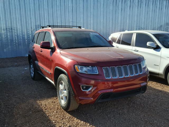 1C4RJEAG0DC545813 - 2013 JEEP GRAND CHER RED photo 1