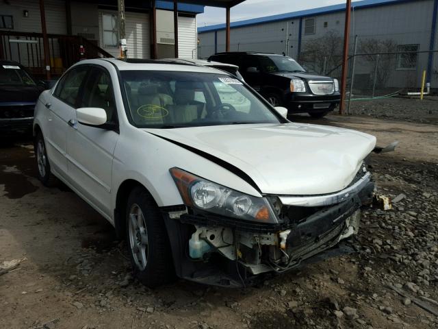 1HGCP3F82BA003696 - 2011 HONDA ACCORD EXL WHITE photo 1