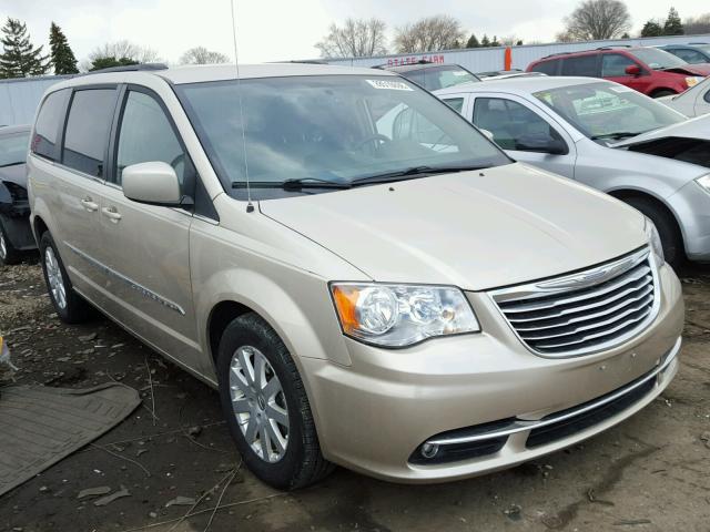 2C4RC1BG8ER441631 - 2014 CHRYSLER TOWN & COU TAN photo 1