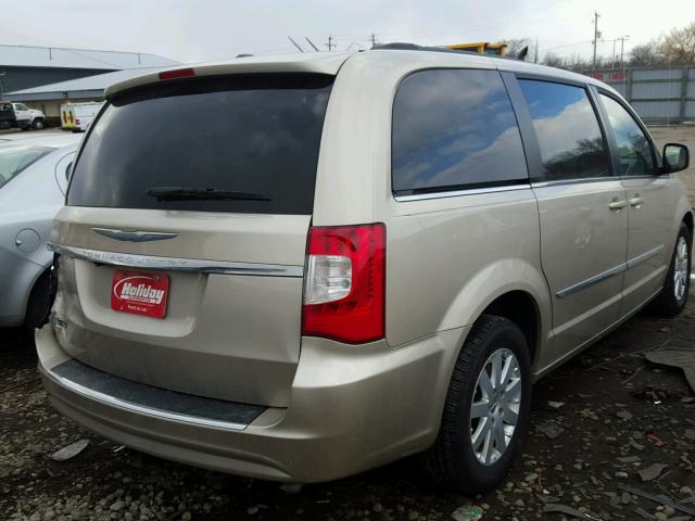 2C4RC1BG8ER441631 - 2014 CHRYSLER TOWN & COU TAN photo 4