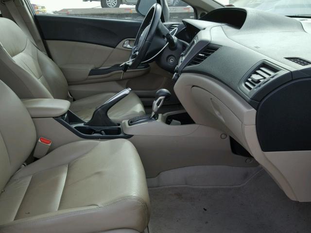 2HGFB2F90CH520478 - 2012 HONDA CIVIC EXL 棕色 照片 5