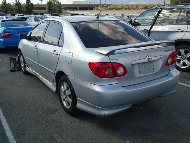 1NXBR30E66Z628816 - 2006 TOYOTA COROLLA CE SILVER photo 3