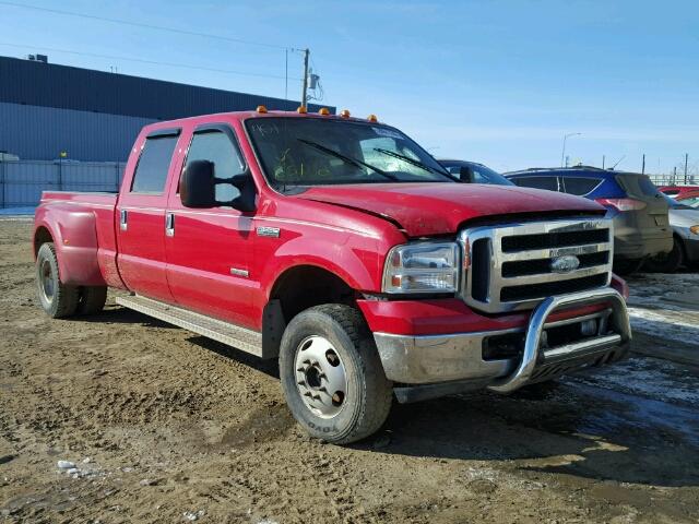 1FTWW33P97EB36563 - 2007 FORD F350 SUPER RED photo 1