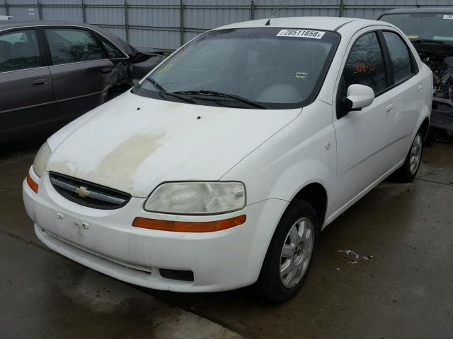 KL1TD52695B365473 - 2005 CHEVROLET AVEO BASE Ağ foto 2