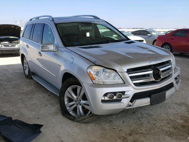 4JGBF2FE4BA640744 - 2011 MERCEDES-BENZ GL 350 BLU SILVER photo 1