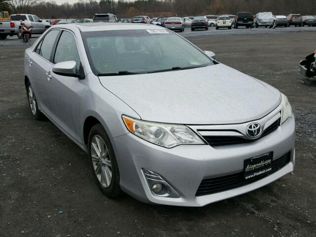 4T4BF1FK2CR185303 - 2012 TOYOTA CAMRY BASE GRAY photo 1