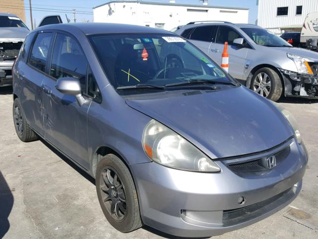 JHMGD38488S041079 - 2008 HONDA FIT GRAY photo 1