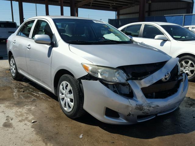 2T1BU4EE0AC422432 - 2010 TOYOTA COROLLA BA WHITE photo 1