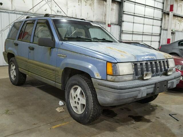 1J4GZ58S6PC517832 - 1993 JEEP GRAND CHER BLUE photo 1