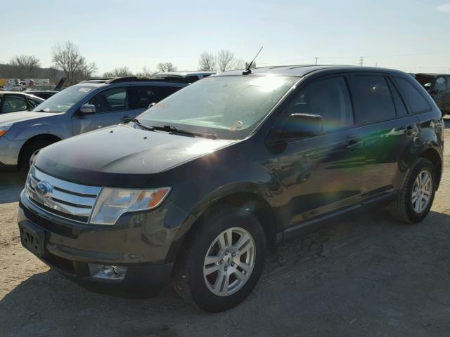 2FMDK38C77BA50961 - 2007 FORD EDGE SEL GRAY photo 2