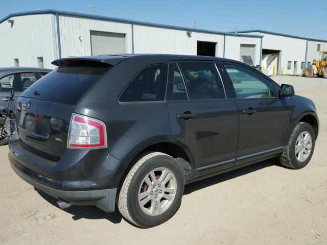 2FMDK38C77BA50961 - 2007 FORD EDGE SEL GRAY photo 4