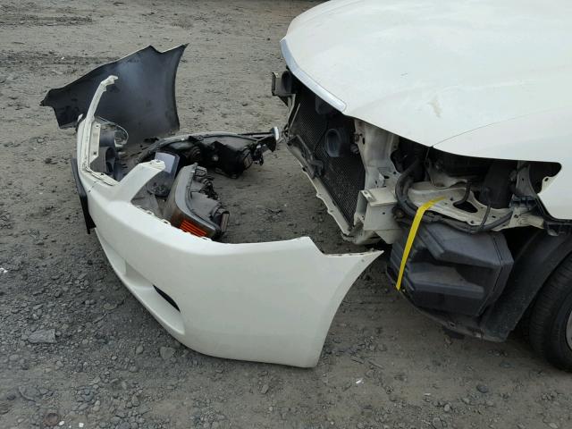 JH4CL96844C029610 - 2004 ACURA TSX WHITE photo 9