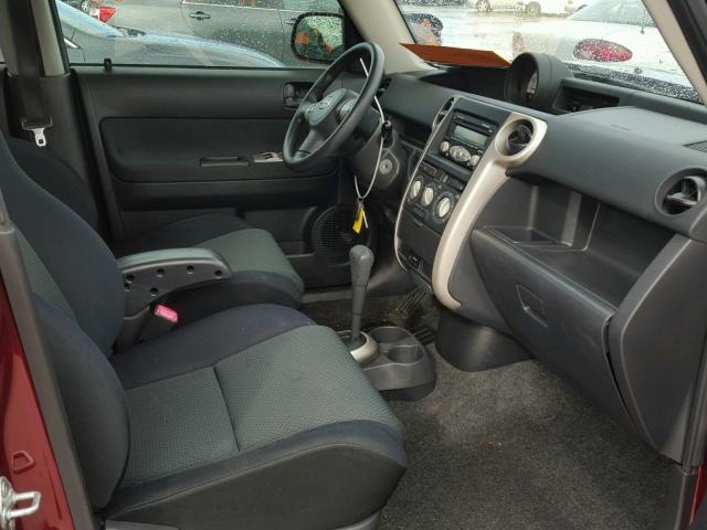 JTLKT324864075018 - 2006 TOYOTA SCION XB ბურგუნდია ფოტო 5