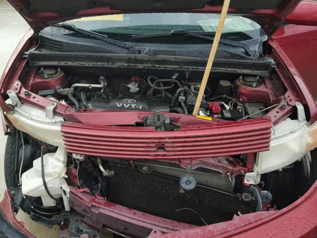 JTLKT324864075018 - 2006 TOYOTA SCION XB ბურგუნდია ფოტო 7
