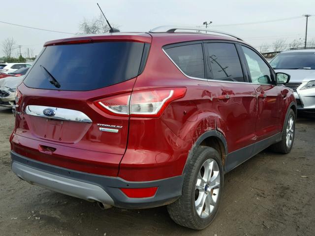 1FMCU0J91GUB39048 - 2016 FORD ESCAPE TIT RED photo 4