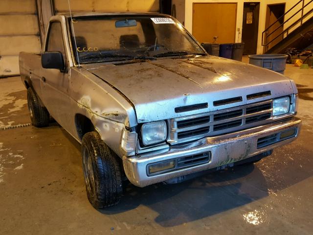 1N6ND11Y5KC329733 - 1989 NISSAN D21 SHORT GRAY photo 1