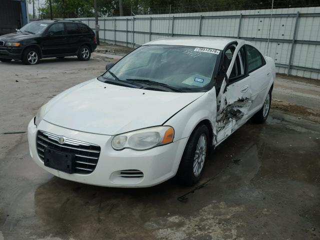 1C3EL46X56N252576 - 2006 CHRYSLER SEBRING WHITE photo 2