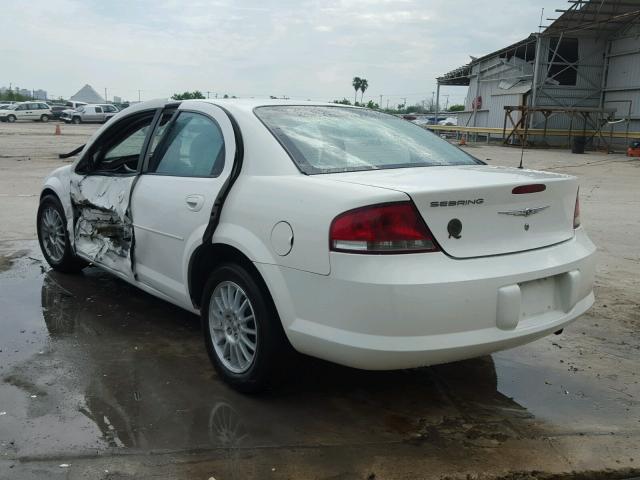 1C3EL46X56N252576 - 2006 CHRYSLER SEBRING WHITE photo 3