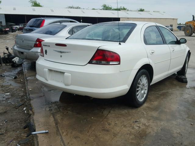 1C3EL46X56N252576 - 2006 CHRYSLER SEBRING WHITE photo 4