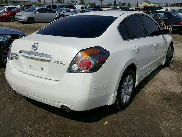 1N4AL21E97N464263 - 2007 NISSAN ALTIMA 2.5 WHITE photo 4