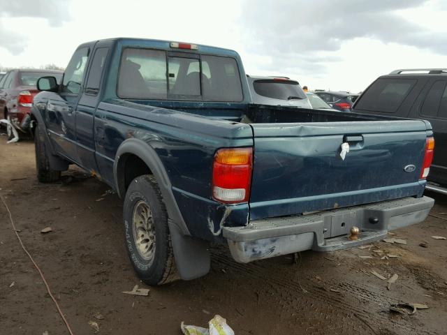 1FTZR15X1WPA23635 - 1998 FORD RANGER SUP GREEN photo 3