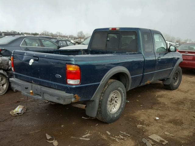 1FTZR15X1WPA23635 - 1998 FORD RANGER SUP GREEN photo 4