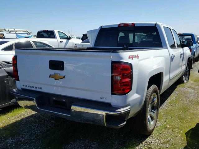 3GCUKSEC7FG317790 - 2015 CHEVROLET SILVERADO WHITE photo 4