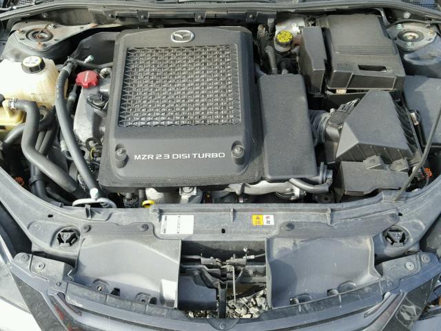 JM1BK34L781144112 - 2008 MAZDA SPEED 3 黑色 照片 7