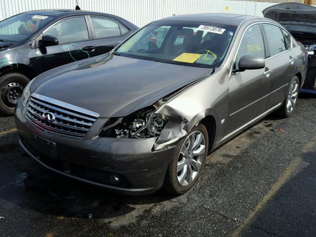 JNKAY01E87M312964 - 2007 INFINITI M35 BASE GRAY photo 2