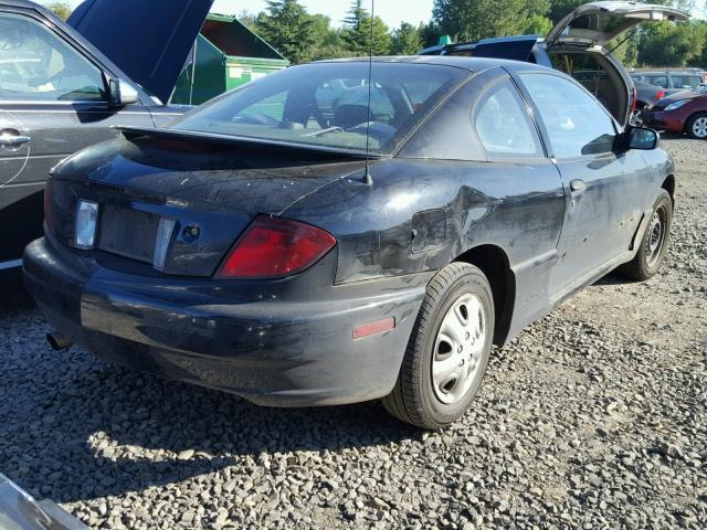 1G2JB12F847301297 - 2004 PONTIAC SUNFIRE BLACK photo 4