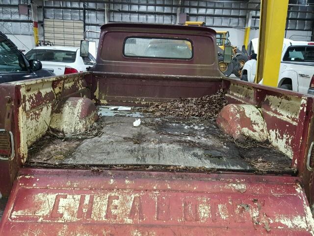 1C1540105259 - 1961 CHEVROLET APACHE RED photo 6