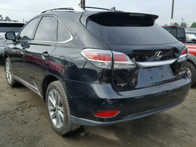 JTJZK1BAXF2420226 - 2015 LEXUS RX 350 BLACK photo 3