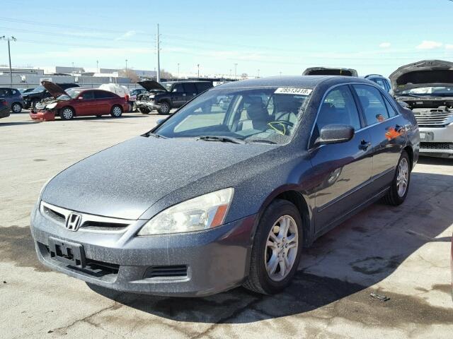 JHMCM56857C001731 - 2007 HONDA ACCORD EX GRAY photo 2