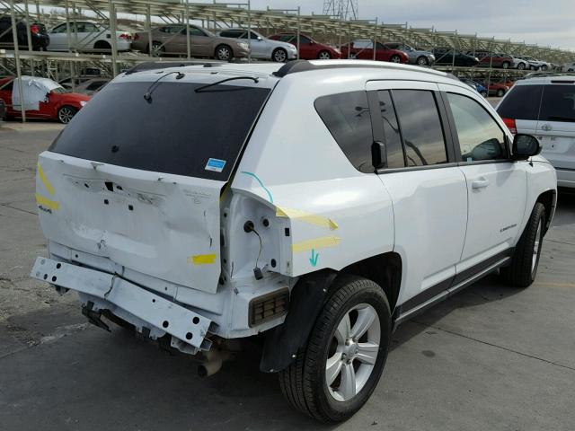 1C4NJDBB2GD632090 - 2016 JEEP COMPASS SP WHITE photo 4