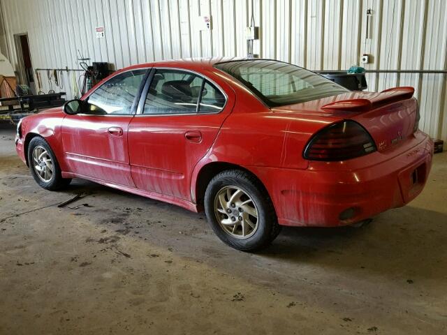 1G2NF52E74M656371 - 2004 PONTIAC GRAND AM S RED photo 3