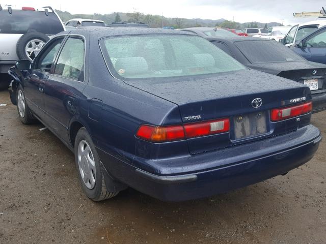 JT2BF28K4W0121270 - 1998 TOYOTA CAMRY LE BLUE photo 3